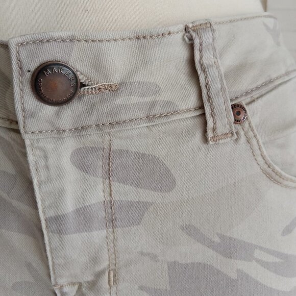 MAKERS OF TRUE ORIGINALS “Super Skinny” Light Desert Camouflage Print Jeans 30 - Picture 3 of 13